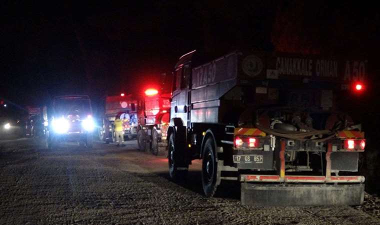 Çanakkale'de orman yangını