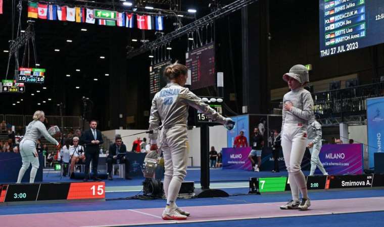 Rakibinin elini sıkmadı... Ukraynalı sporcu Olga Kharlan'a şok ceza!