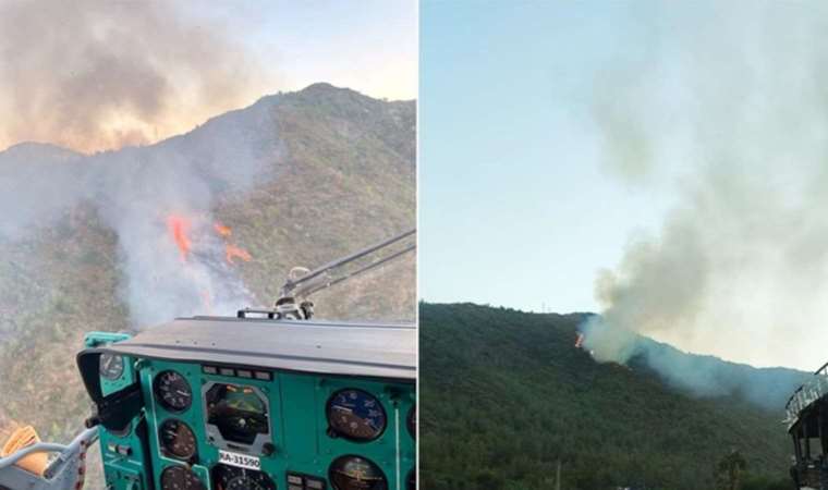 Marmaris'te orman yangını! (29 Temmuz 2023)