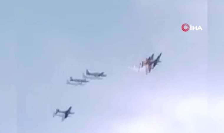 Kolombiya’da eğitim uçuşunda iki askeri uçak çarpıştı: 1 ölü