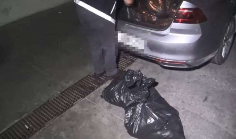 Tuzla’da otomobilin bagajında 125 kilo uyuşturucu ele geçirildi