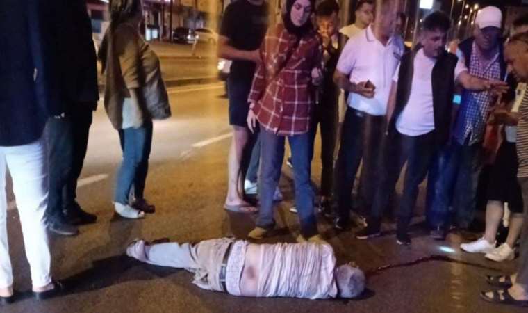 Zonguldak'ta acı olay... Motosiklet, yolun karşısına geçmek isteyen yaşlı adama çarptı: 1 ölü, 2 yaralı