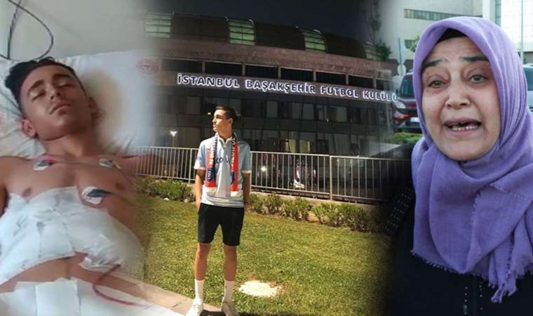 Başakşehir'in alt yapısında oynayan futbolcuya bıçaklı saldırı!