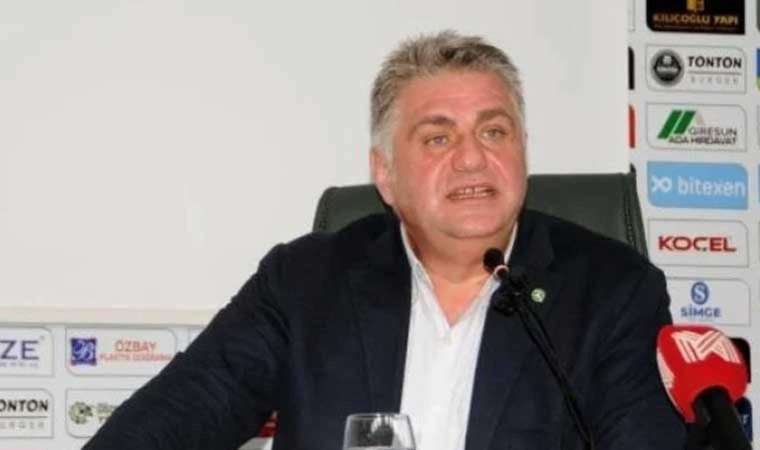 Giresunspor Başkanı Yamak: 'Bir kurtuluş savaşı vereceğiz'