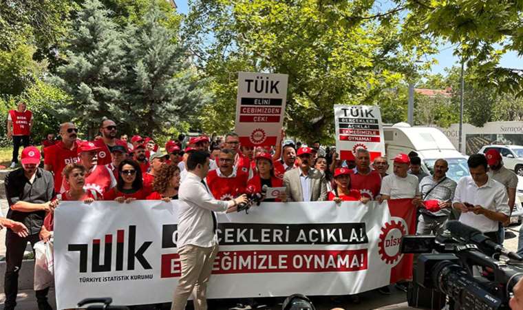 Enflasyon açıklandı, DİSK TÜİK'in kapısına dayandı!
