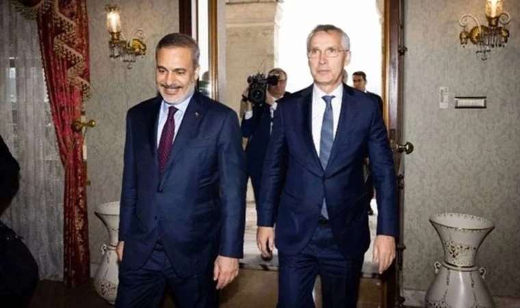 Dışişleri Bakanı Fidan, NATO Genel Sekreteri Stoltenberg ile bir araya geldi