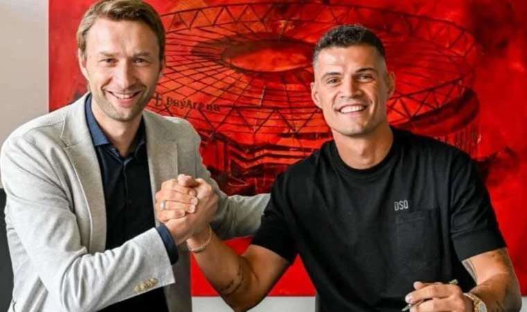 Granit Xhaka'nın yeni durağı Bayer Leverkusen oldu