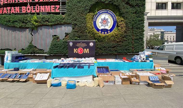İstanbul'da sahte ilaç operasyonu: 2 zanlı adliyeye sevk edildi!