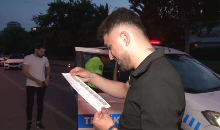 Kadıköy'de makas atarken polise yakalanan sürücü: 'İlk cezam, devletimiz var olsun'
