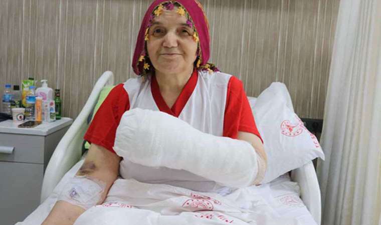 Rize'de korkunç kaza: 72 yaşındaki kadının parmakları koptu