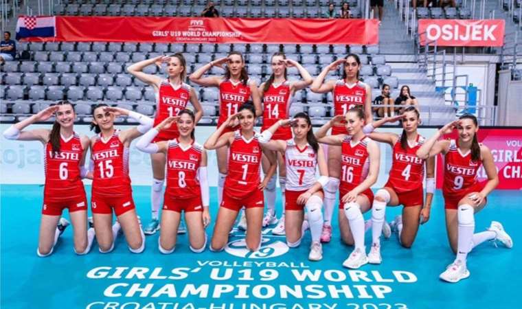 19 Yaş Altı Voleybol Milli Takımı dünya ikincisi!