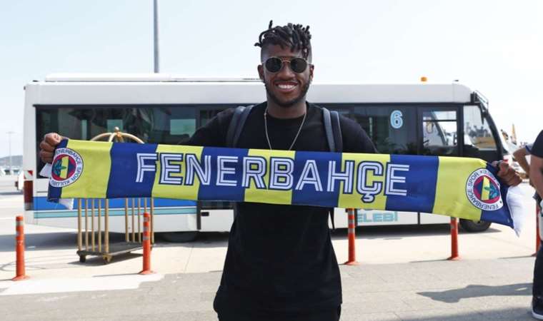 Fenerbahçe'nin yeni transferi Fred, İstanbul'da