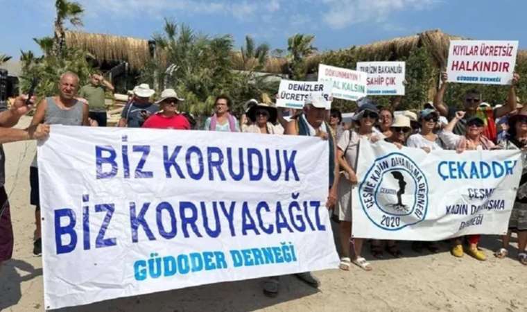 'Towel Movement' spreads to Turkey with protest of beach privatization in İzmir’s Çeşme