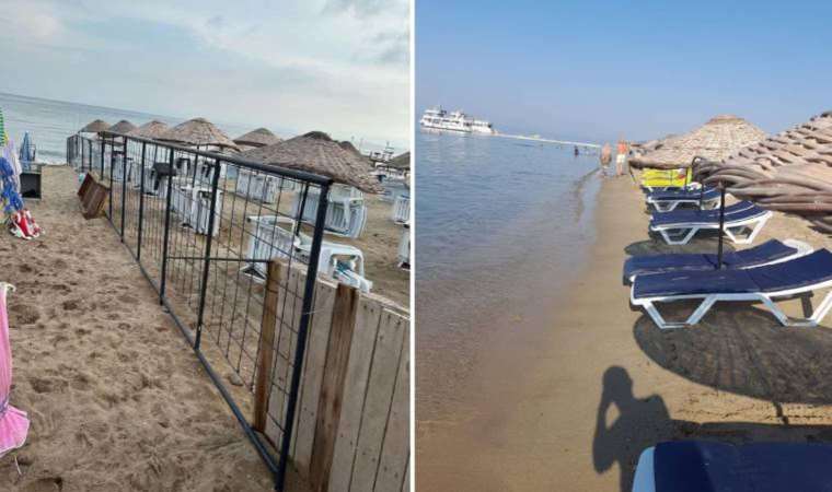 Sarımsaklı plajı istila altında!