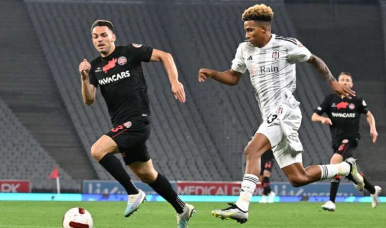Beşiktaş'ı Gedson Fernandes kurtardı: Fatih Karagümrük 0-1 Beşiktaş