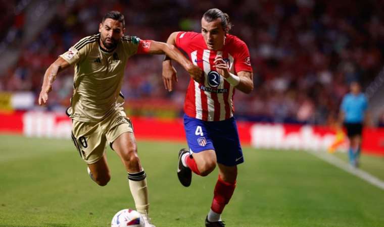 Çağlarlı Atletico Madrid, La Liga'ya galibiyetle başladı