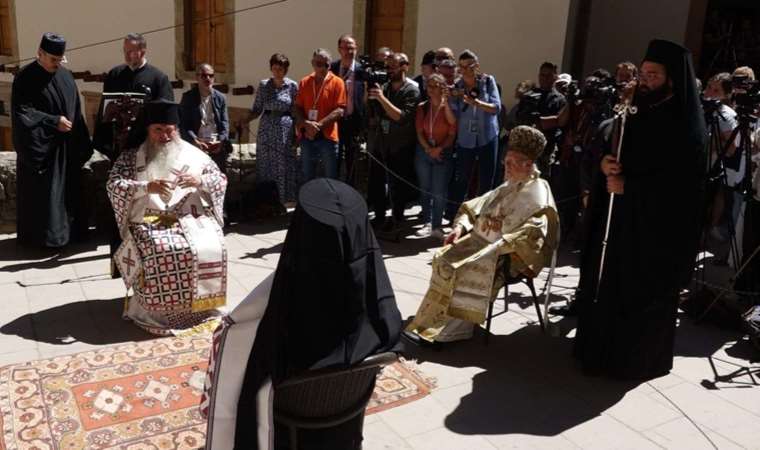 Sümela Manastırı’nda 10. ayin yapıldı