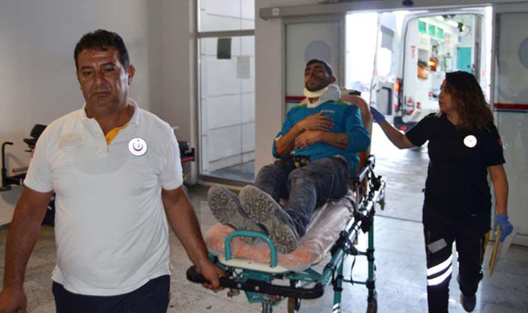 Aksaray'da işçi servisleri çarpıştı: 13 yaralı