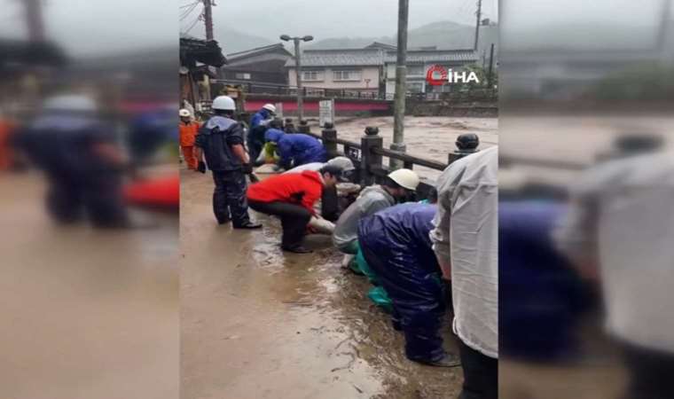 Japonya'yı Lan Tayfunu vurdu: 50 yaralı