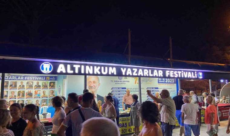 Didim 19. Altınkum Yazarlar Festivali sona erdi