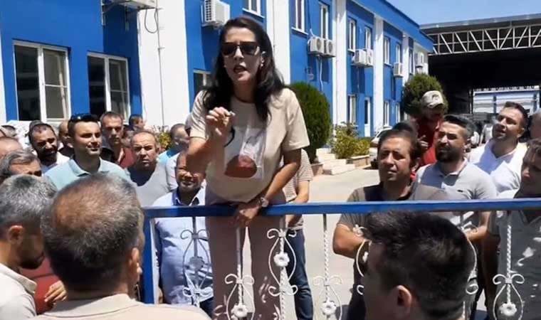 Sevda Karaca, Şireci Tekstil işçilerinin eylemi sırasında yaşananları Cumhuriyet TV'de anlattı