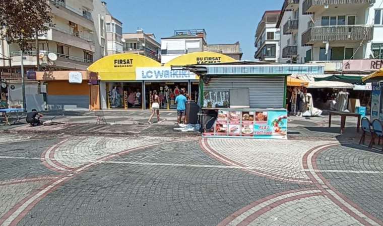 Akçay’da 3 işyeri yangınında kundaklama iddiası