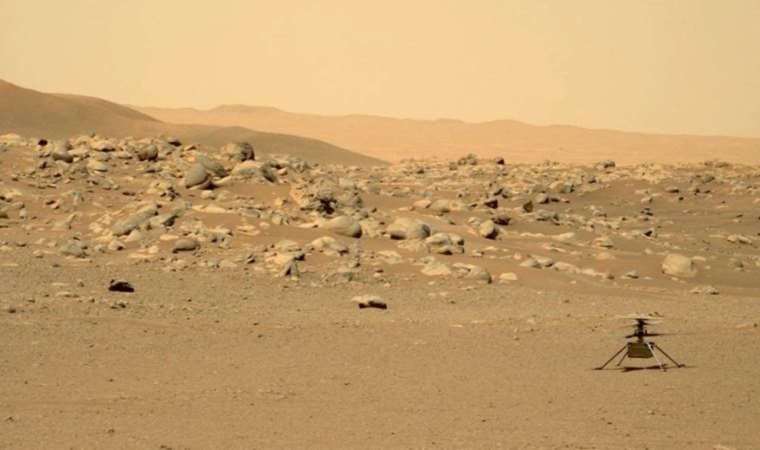 NASA'nın Mars helikopteri uçuşunu tamamladı