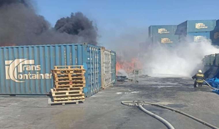 Rusya'nın Novorossiysk Limanı'nda yangın çıktı