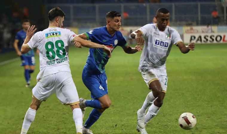 Çaykur Rizespor 10 kişi puan almasını bildi!