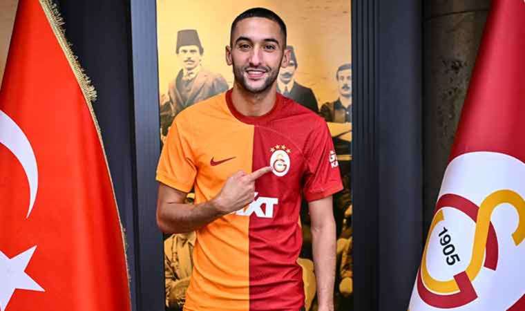Hakim Ziyech resmen Galatasaray'da!