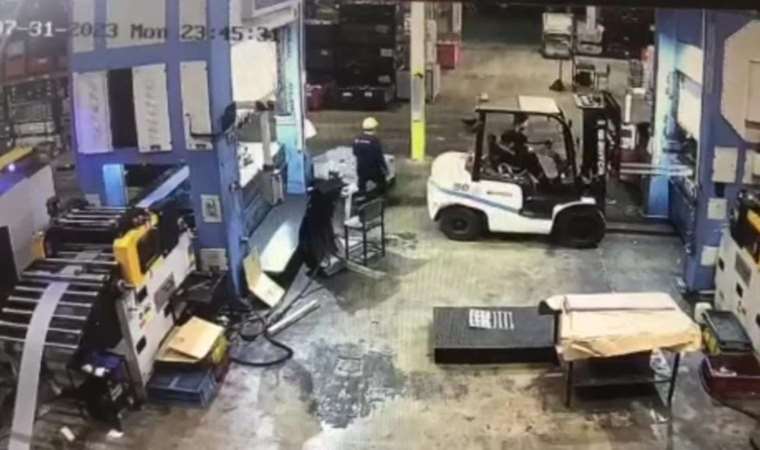 Düzce'de iş cinayeti: Forklift ile bariyer arasında sıkıştı