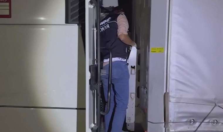 Yer: Konya... TIR'da 10 milyon TL değerinde uyuşturucu ele geçirildi