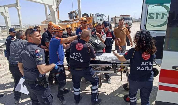 Niğde'de iş cinayeti: Üzerine beton kiriş düşen işçi hayatını kaybetti