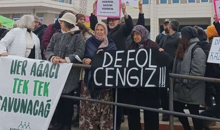 Dava süreci devam ederken Cengiz Holding'den Kazdağları'nda ağaç kıyımı