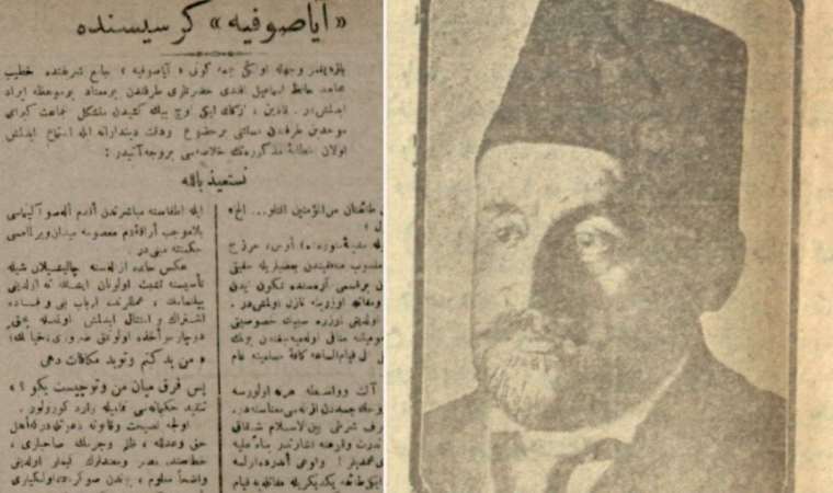 Ayasofya Camisi’nde bir yüzellilik