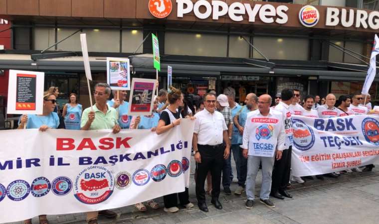 Memurlar sokaklara döküldü: Sefalet zammını kabul etmiyoruz