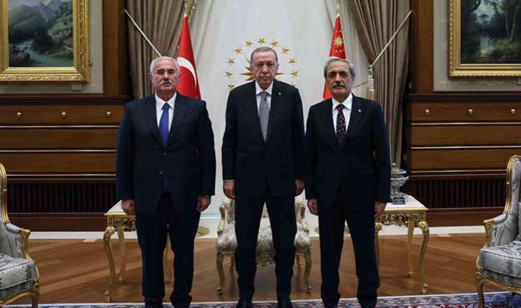 Saray'da dikkat çeken ziyaret: Erdoğan, Yargıtay Başkanı ve Yargıtay Cumhuriyet Başsavcısı'nı kabul etti