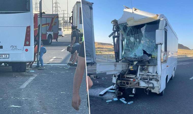Son dakika... Ankara’da işçileri taşıyan servis kaza yaptı: Çok sayıda yaralı var