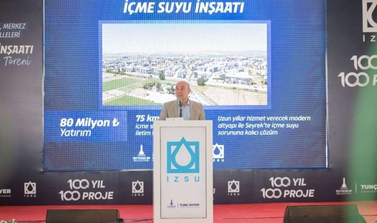 Tunç Soyer: Narlıdere Metrosu ve Çiğli tramvayı bu yıl bitecek