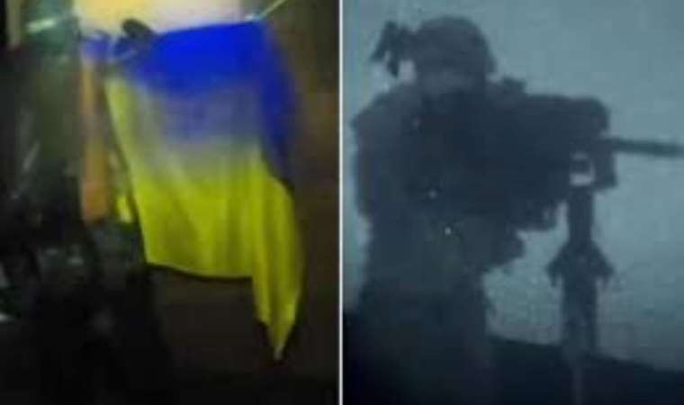 Ukrayna bayrağı, Kırım'da yeniden dalgalandı