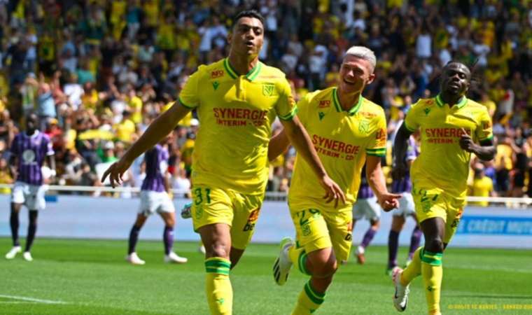 Mostafa Mohamed'in 2 gol attığı maçta Monaco ile Nantes 3-3 berabere kaldı