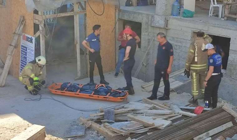 İnşaat boşluğuna düşen adam hayatını kaybetti