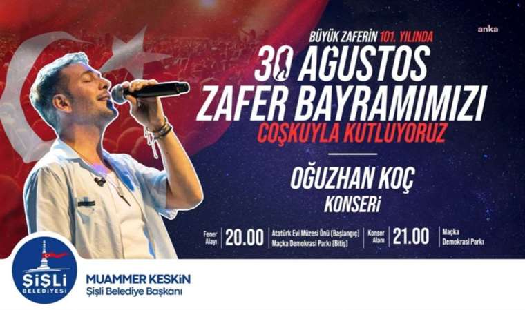 Şişli, Büyük Zafer'i coşkuyla kutlayacak