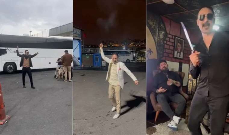 Otogarda ateş açıp, küfürler savurmuştu...