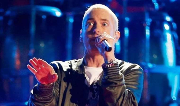 Eminem'in plak şirketi, Cumhuriyetçi adaya uyarı gönderdi