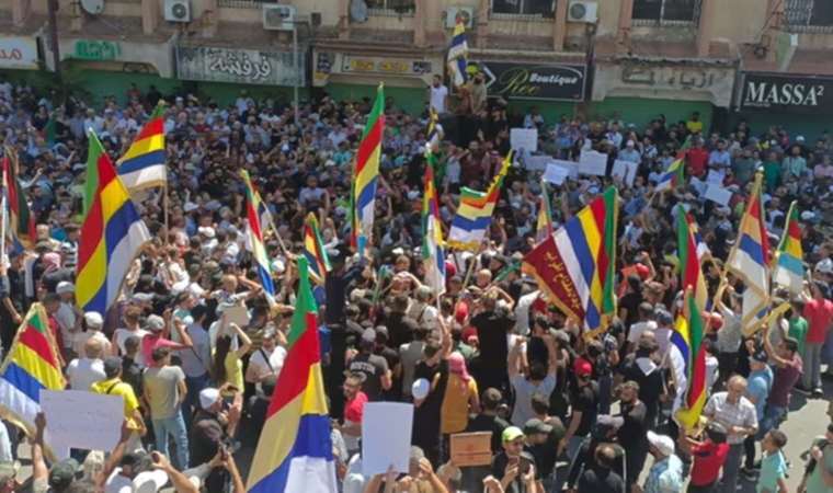 Suriye'de Esad karşıtı protesto