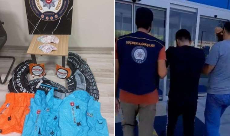 Çanakkale’de göçmen kaçakçılığı operasyonlarında 9 organizatör tutuklandı