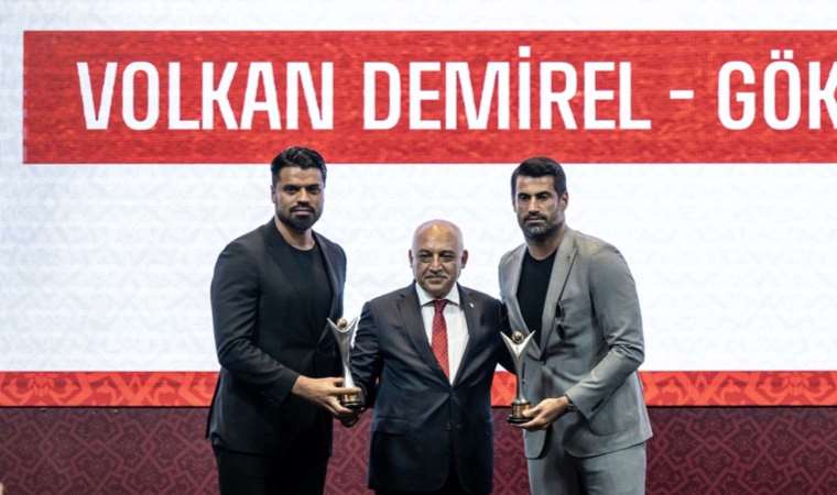 TFF'den Volkan Demirel ve Gökhan Zan'a Fair Play Özel Ödülü
