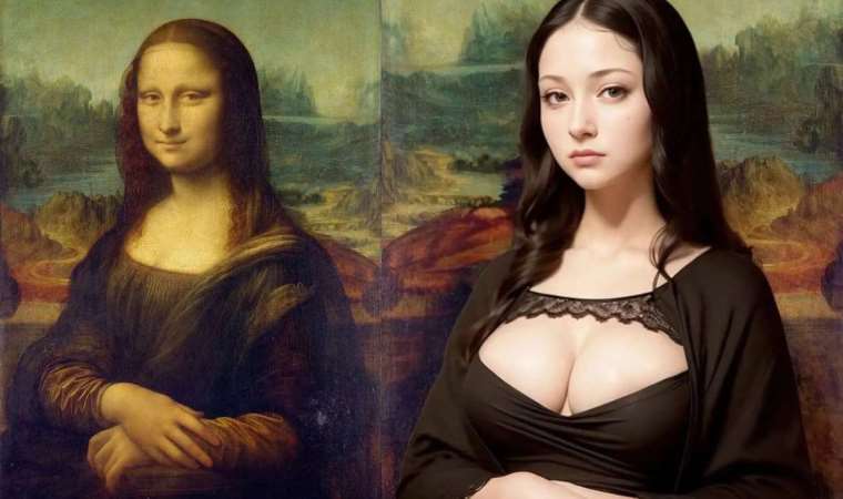 Yapay zeka 'modern' Mona Lisa'yı çizdi