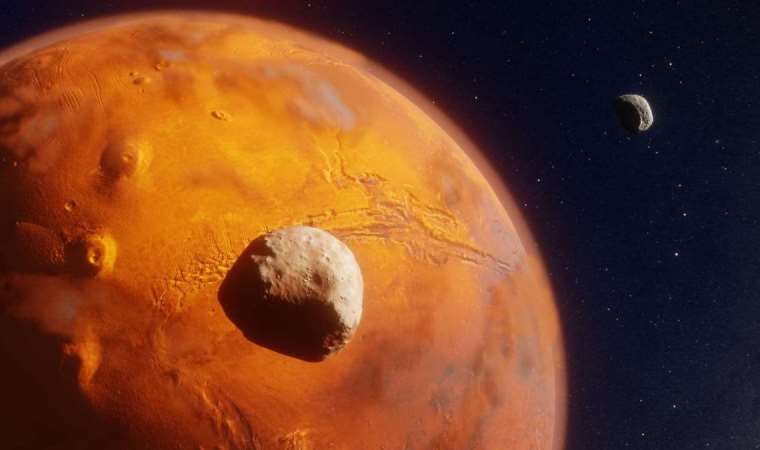 NASA: Mars'ın iki uydusundan biri olan Phobos, gezegene çarpabilir